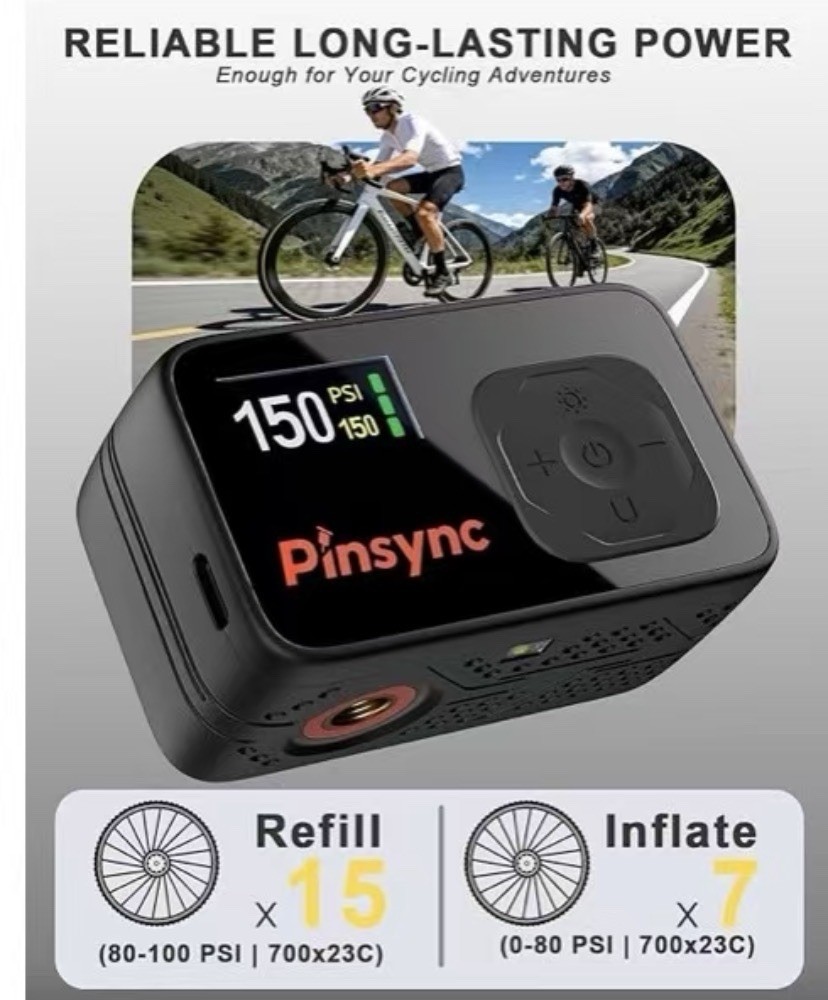Mini Electric Bike Pump