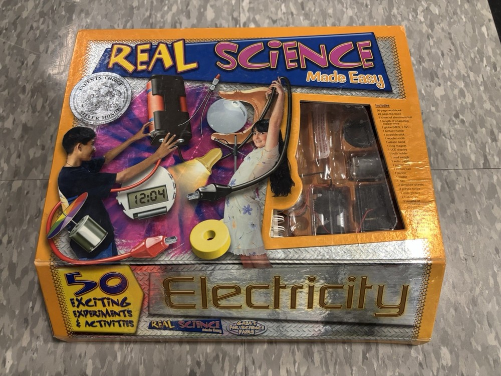 Real Science Made Easy – Electricity - 50 Exciting Experiments Incomplete