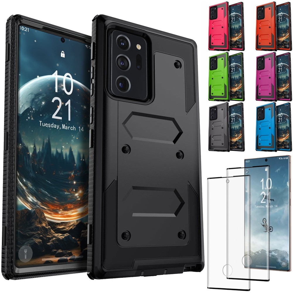 For Samsung Galaxy Note10 Note 20 Ultra Case Shockproof Cover / Screen Protector