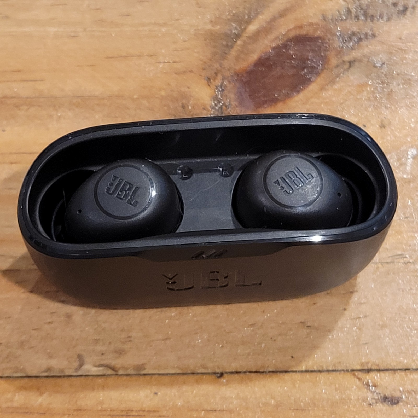 JBL Vibe Buds True Wireless Bluetooth Earbuds - Black - Pure Bass - Used