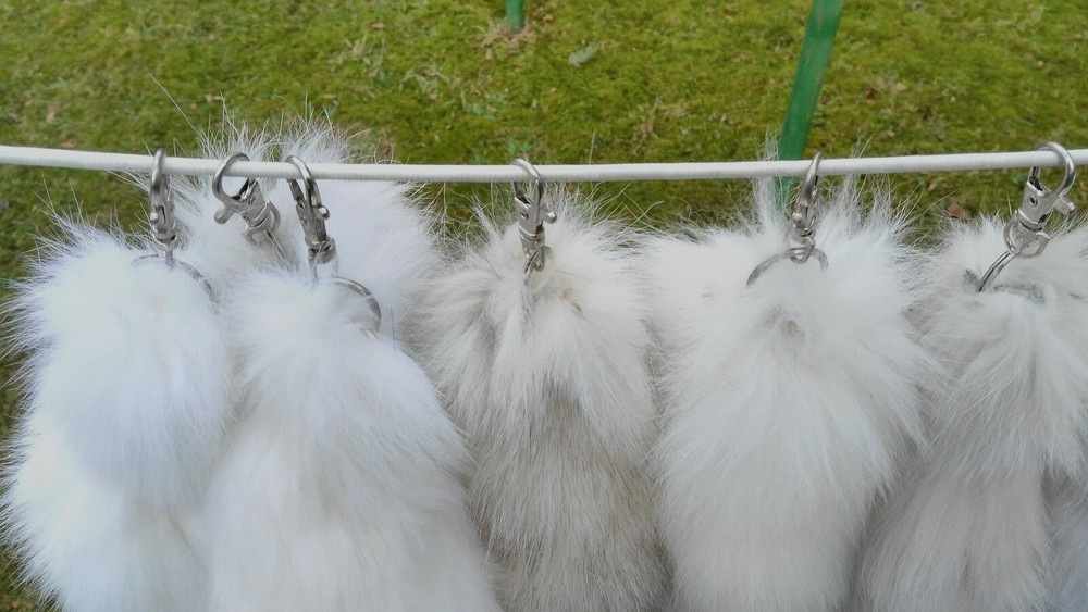 Foxtail Fox Tail Tail Fox Tail Fox Rod Arctic Fox Pendant