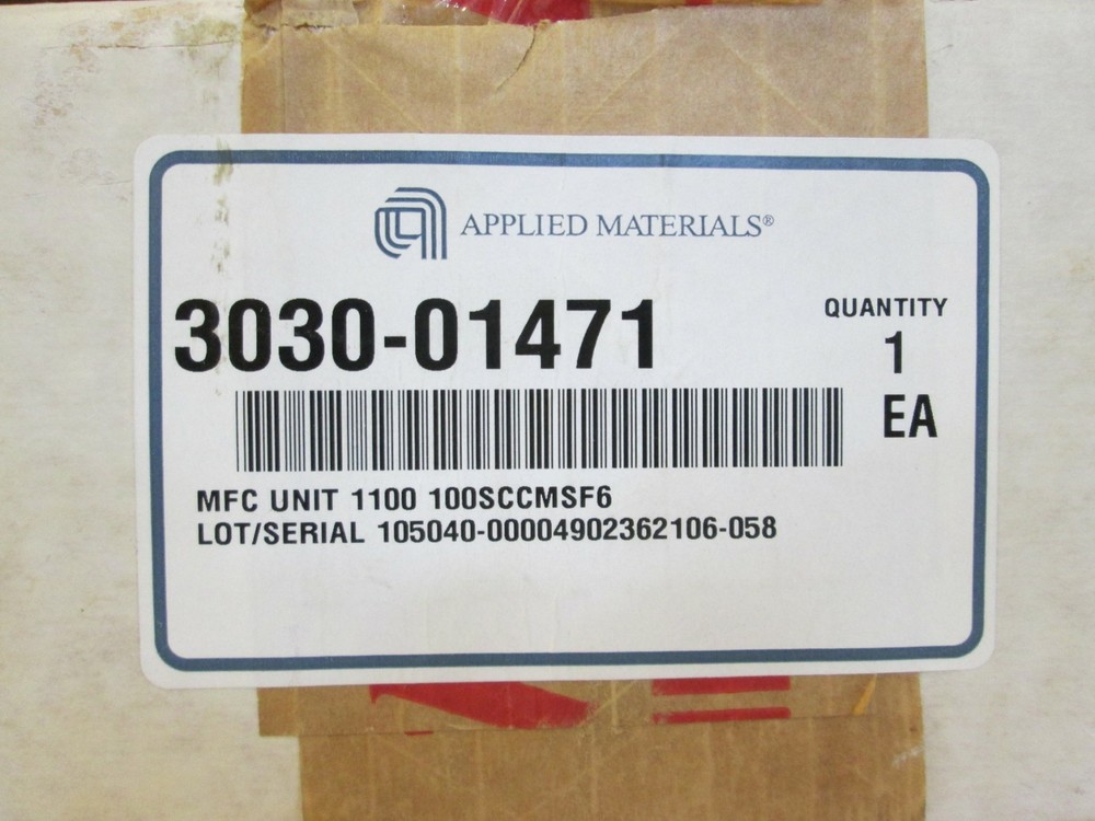 Unit UFC-1100 Mass Flow Controller, SF6, 100 SCCM, Refurbished