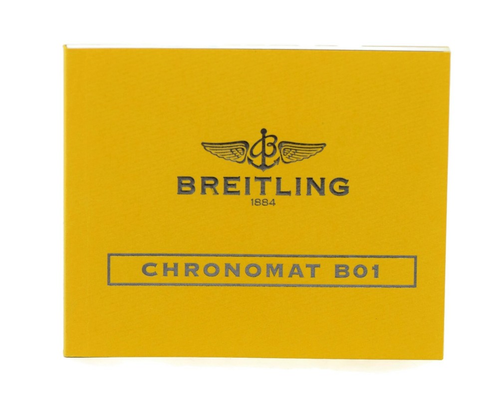 Breitling Chronomat B01 Booklet Manual