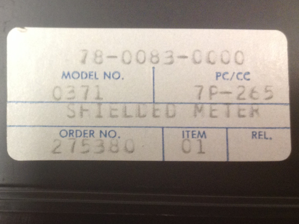 DrexelBrook - Model #0371 - Shielded Meter