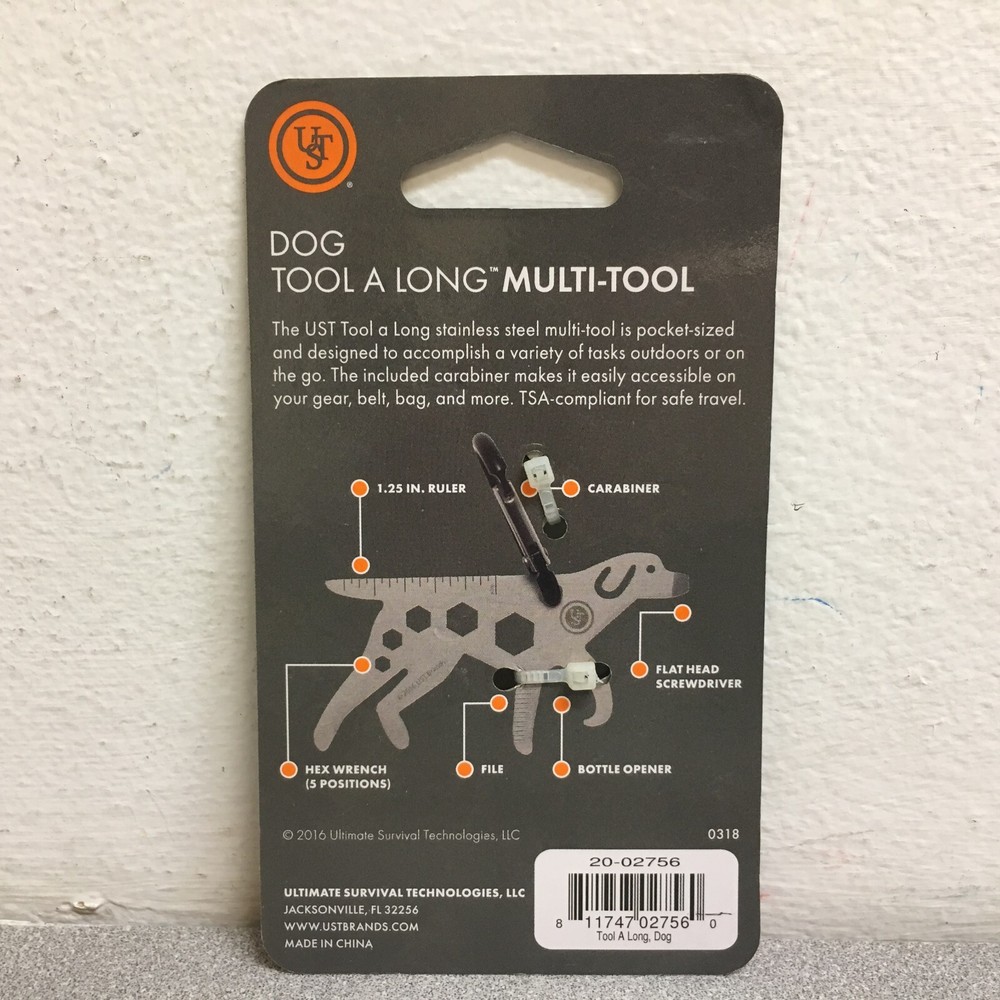 UST Brands 1146758 Tool A Long Dog Multi-Tool 1 pc