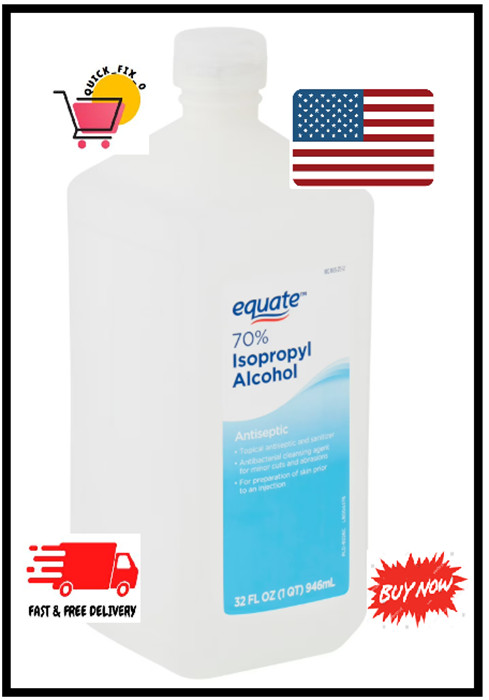 Equate 70% Isopropyl Alcohol Antiseptic,