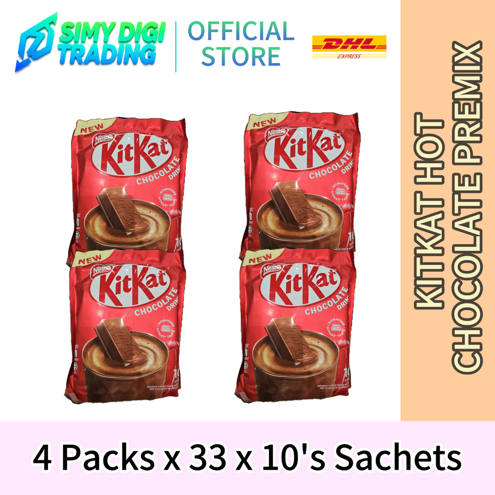 KitKat Hot Chocolate 4-Pack | 40 Instant Sachets