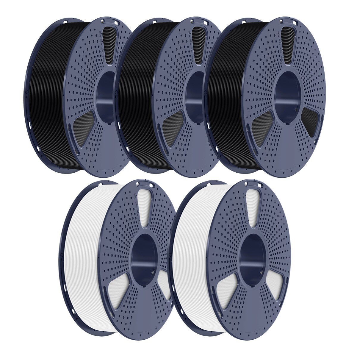 5x1KG 5x10KG 20x1KG Sunlu 1.75MM PLA Filament For 3D Printer 1KG Spool