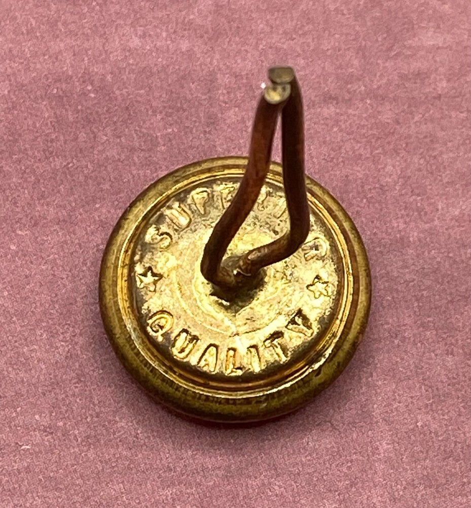 Vintage 5/8" F D Fire Department Button