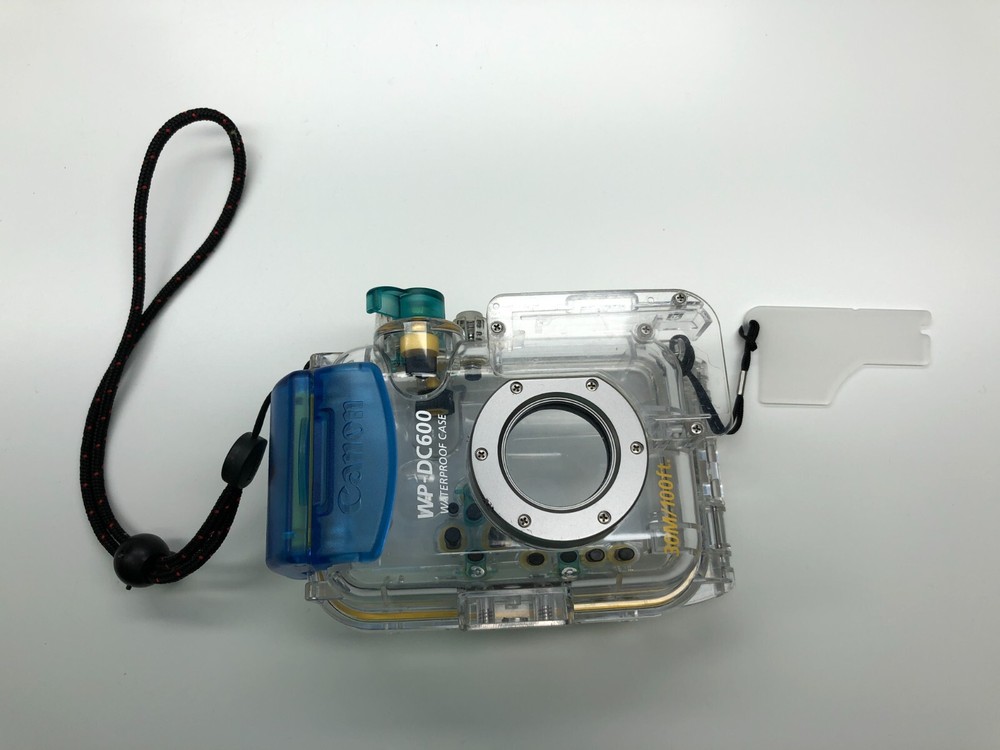 Canon WP-DC600 Waterproof Camera Hard Case Underwater Protector 30M/100FT