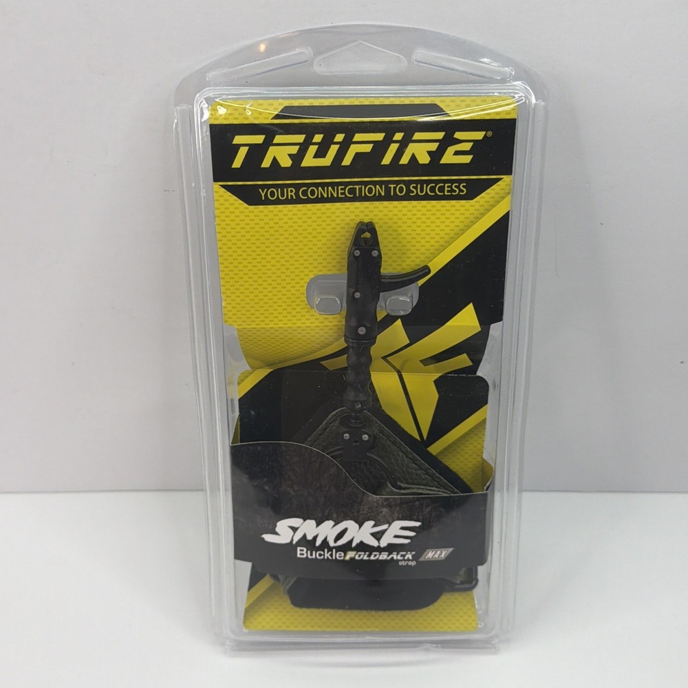TruFire Release Smoke Max Buckle Foldback Compound Bow Index Release MXSMBF NEW