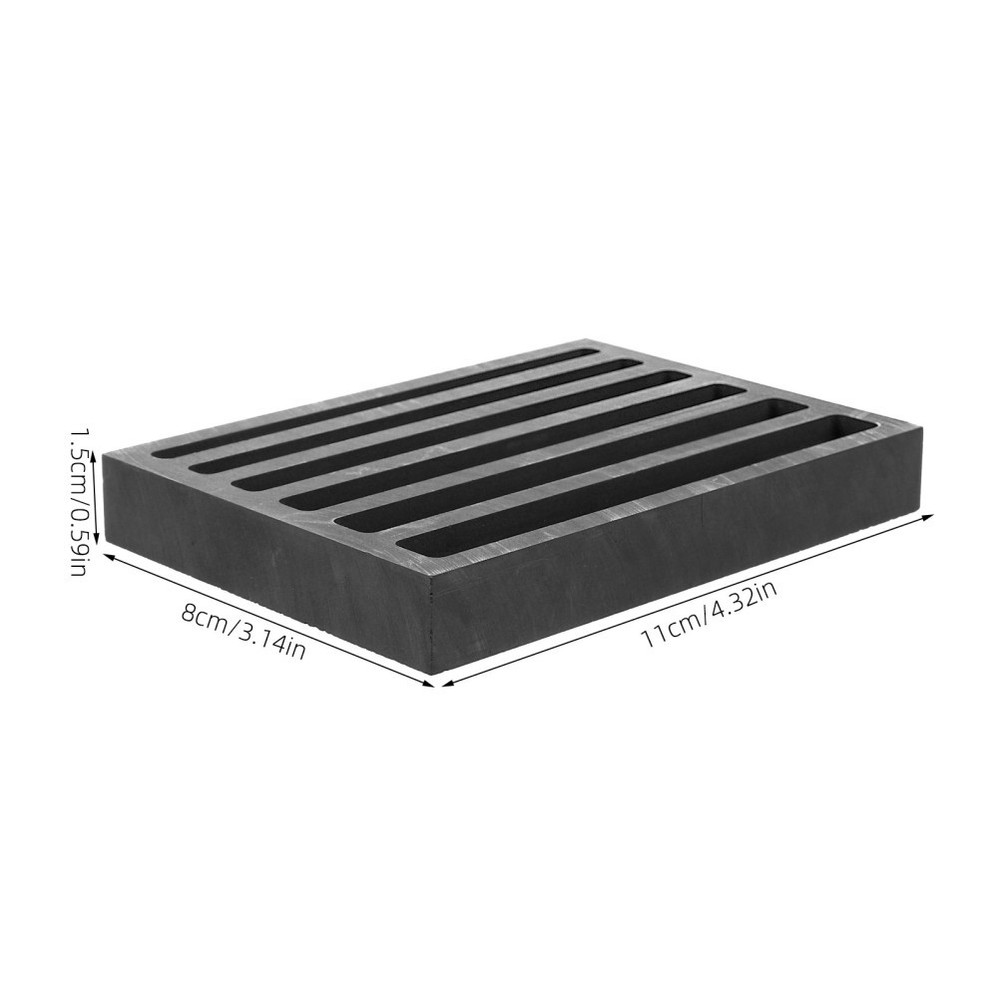 Graphite Ingot Mould Molds for Casting Gold Silver Ingots Designs