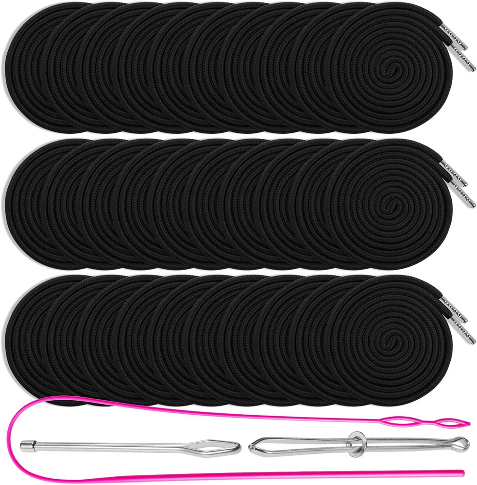 Drawstring Cords Replacement Drawstrings, 30Pcs Sweatshirt Drawstring Replacemen
