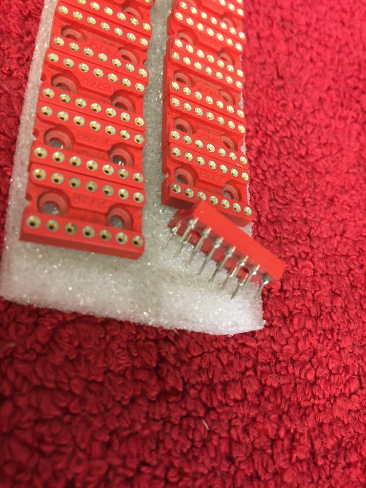 514-14-10D AUGAT 14 PIN DIP SOCKET 10 PCS