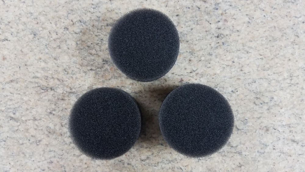 Foam Filter # D24233 (3) pack Craftsman Black & Decker DeVilbiss Porter Cable