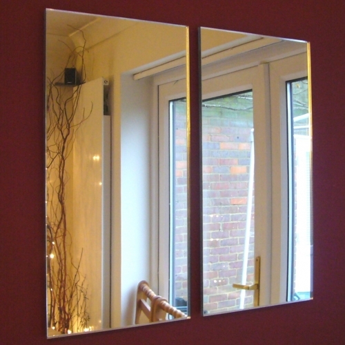 Rectangle Mirrors (Acrylic Shatterproof Safety mirrors, Several Sizes Available)