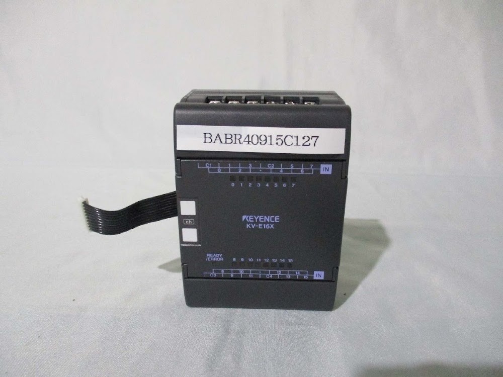 KEYENCE KV-E16X PLC with Built-in Display Function USED #3