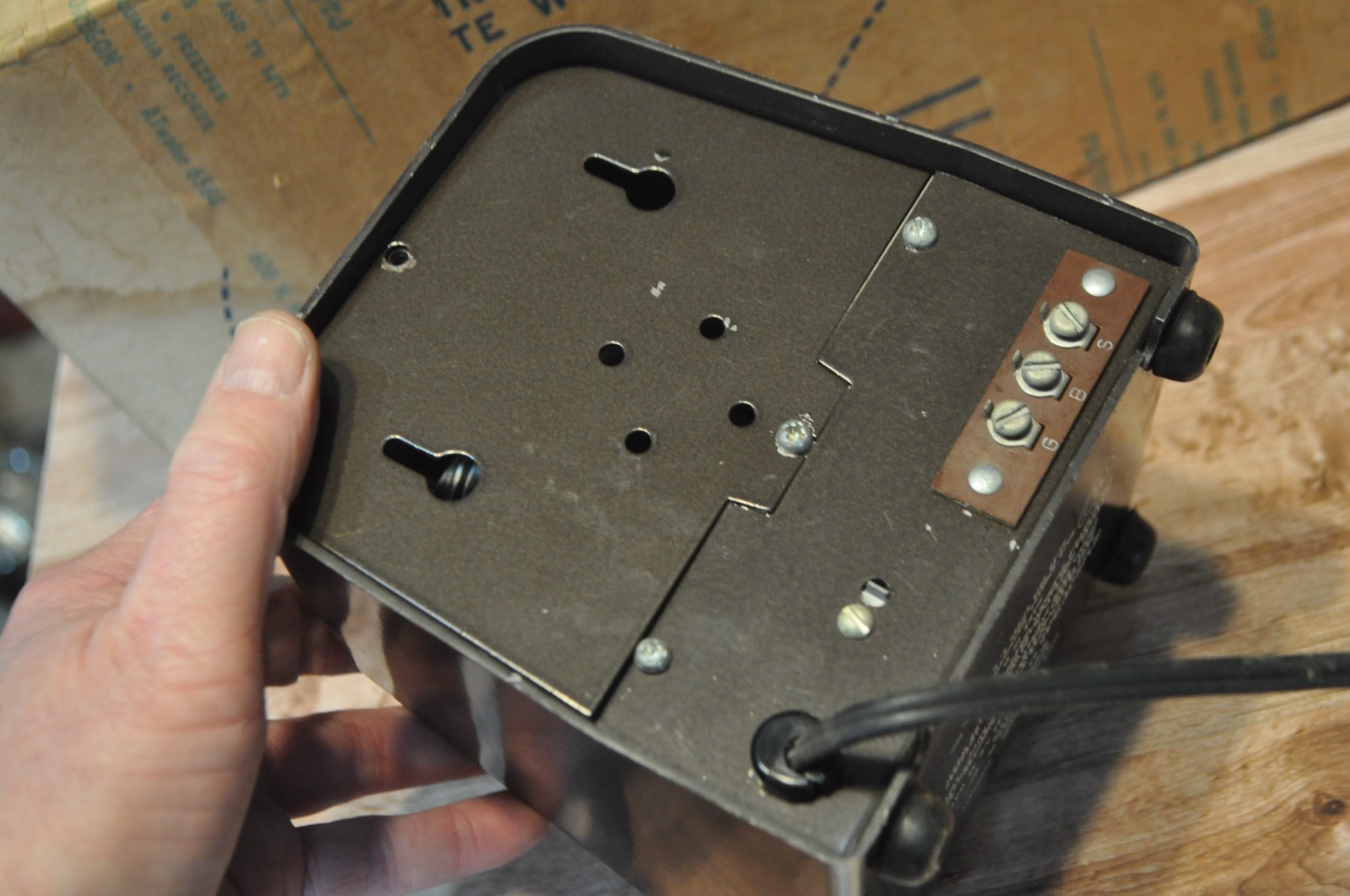 VINTAGE 1950's MASCO MTR Midgetalk WIRELESS VACUUM TUBE INTERCOM in BOX