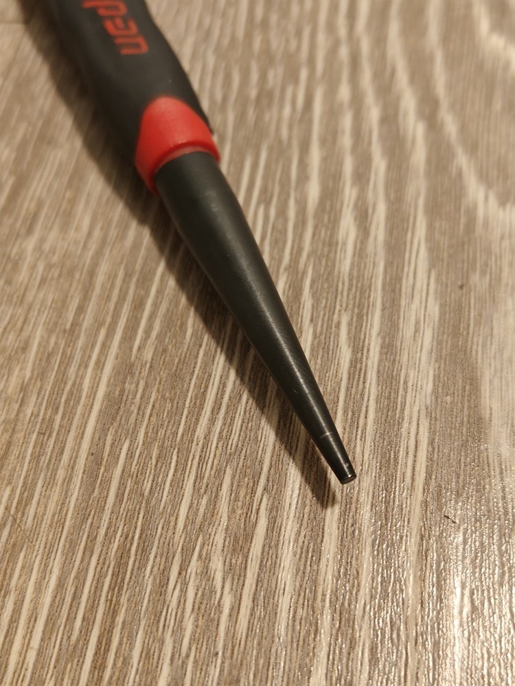 Snap On Tools 3/32 Starter Punch Soft Grip PPSG203 Red