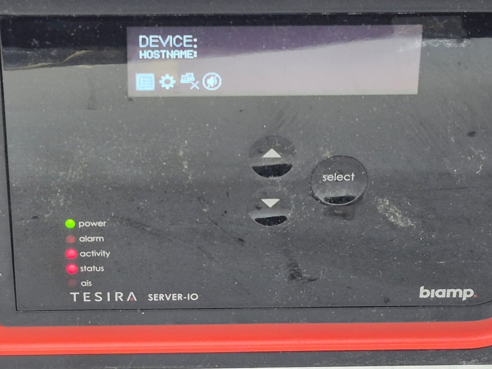 Biamp Tesira SERVER-IO w/ 14 Cards (Read Description) - Dented Card