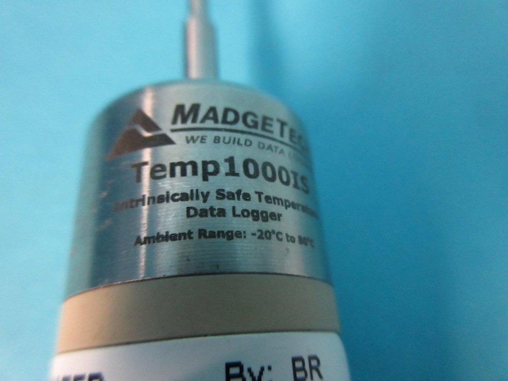 MADGETECH TEMP1000IS INTRINSICALLY SAFE TEMPERATURE DATA LOGGER -20-80° C
