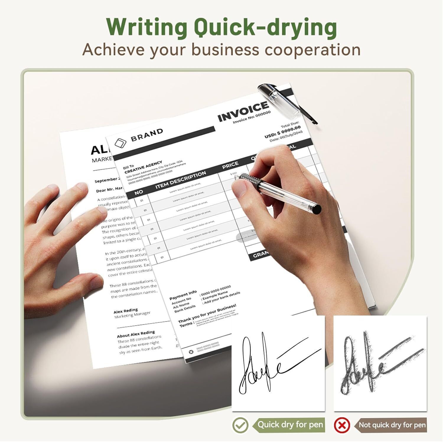 2 Rolls A4 Thermal Printer Paper 8.5x11" for M08F M832 M834 Portable Printer US