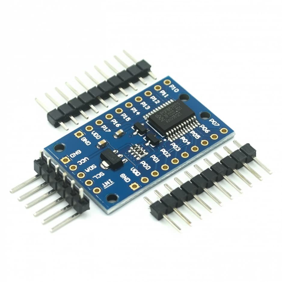 2 PCS PCF8575 IO Expander Board Module, I2C to 16IO, IIC Extension Shield