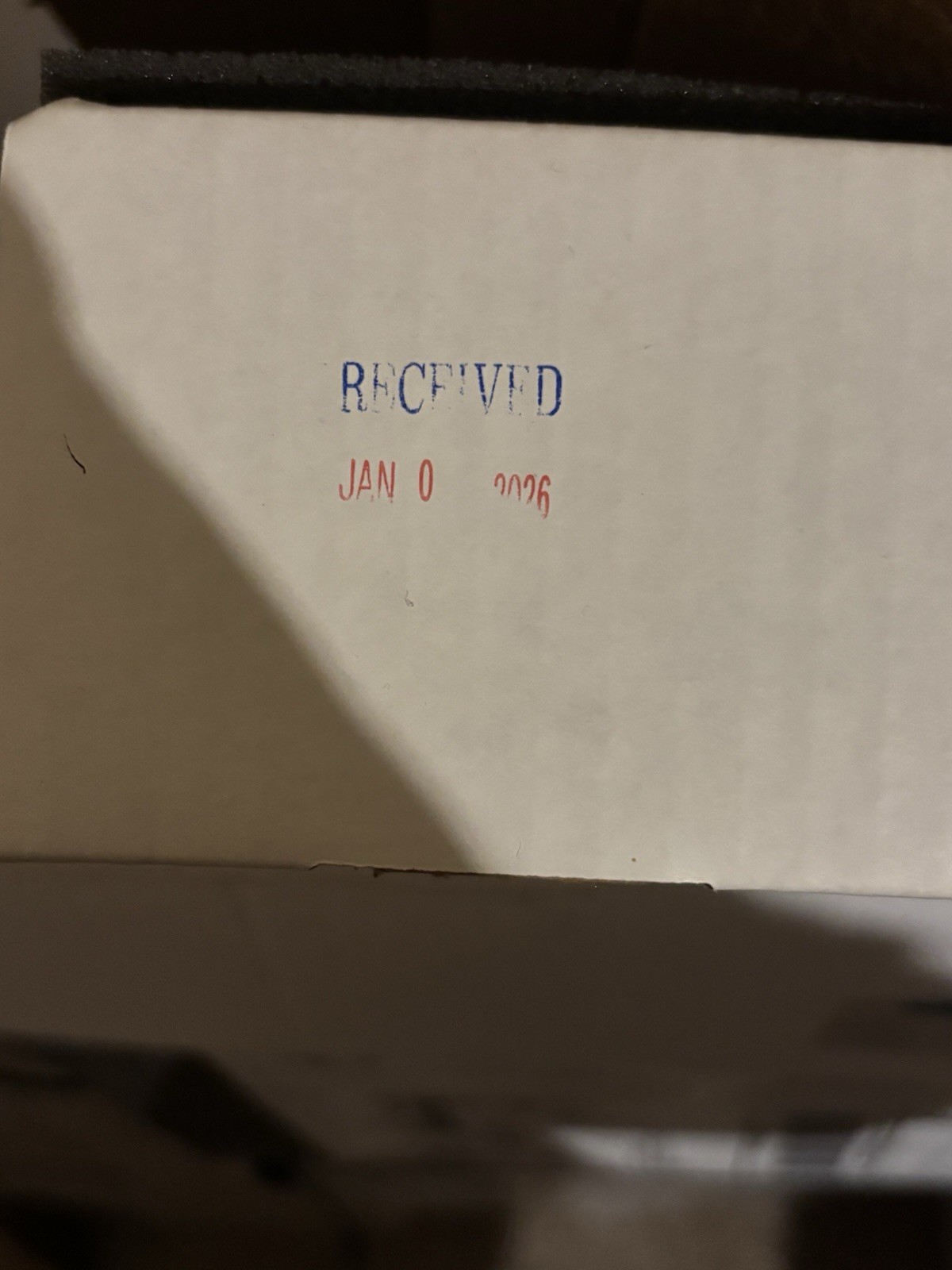 Received Stamp with Date Rubber Office Date Business Stamp for Accounting