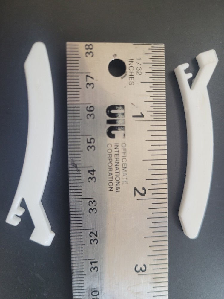 Shift Indicator Pointer GM Style Column Mount White Gearshift Pointer 1970-80s