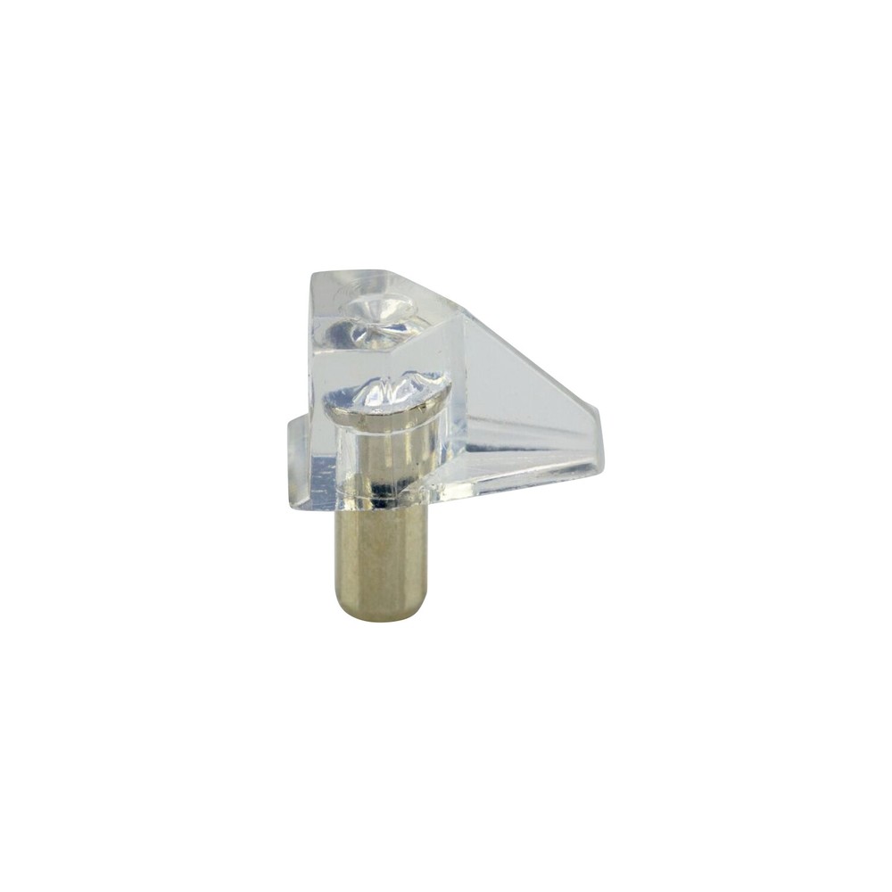 Rok Hardware Shelf Support 5mm Pin, Clear