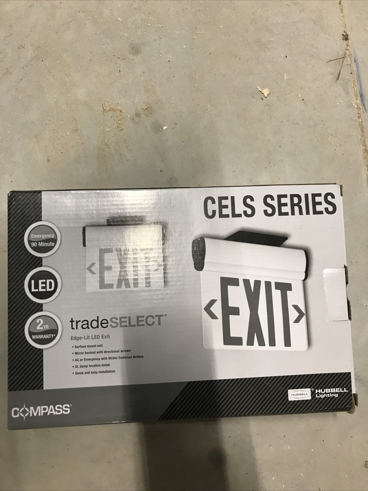 COMPASS Emergency Exit Sign