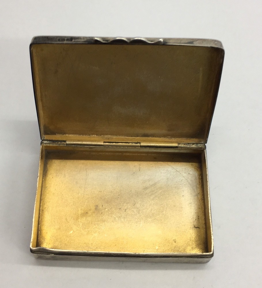 Antique Solid Silver Trinket / Pill Box Circa 1913 Joseph & Richard Griffin
