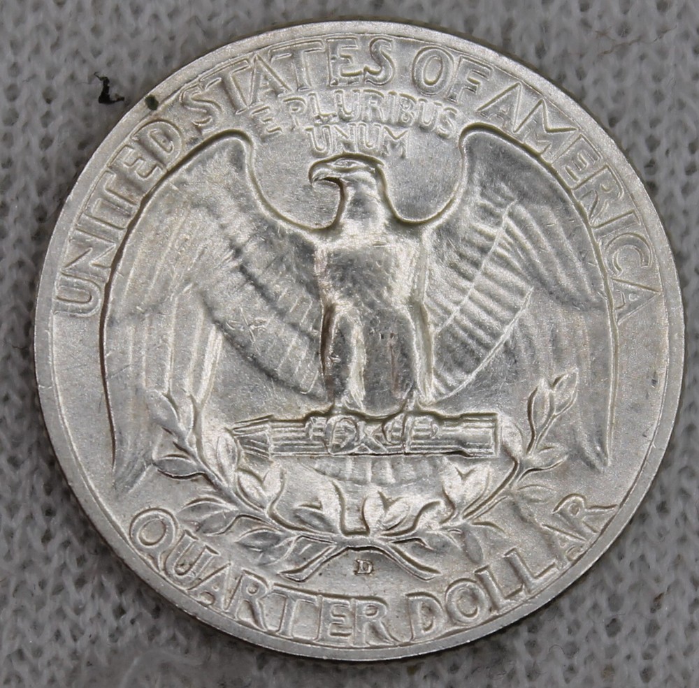 washington quarter 1952 D uncirculated