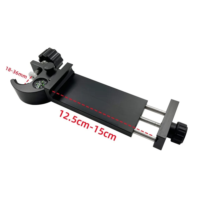 Pole Clamp & Compass Holder Bracket Cradle For Tablet PC GIS Data Collector