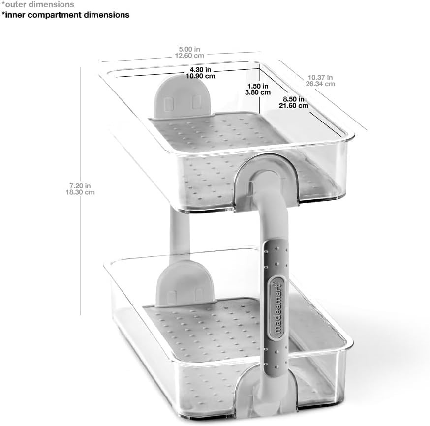 madesmart Two Level Spice Organizer