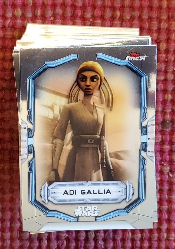 2022 Topps Finest Star Wars Complete Base Set 1-100