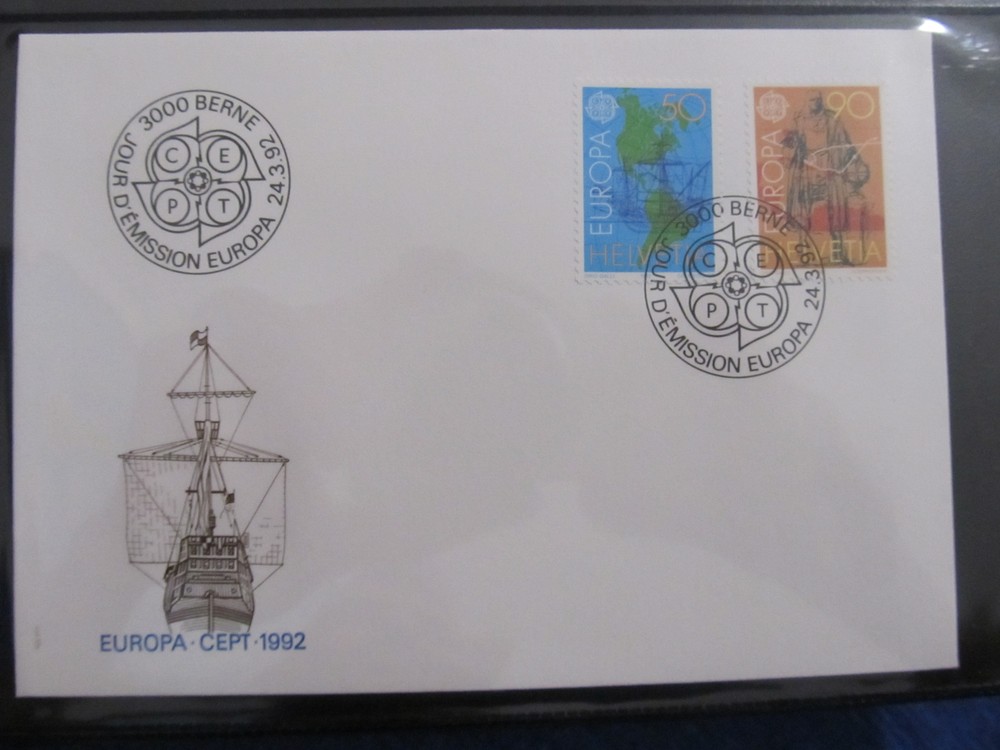 Switzerland 1992 FDC LR119F88