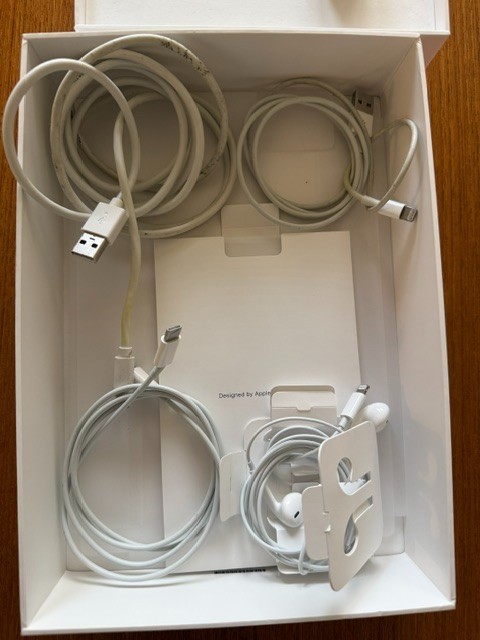 ipad 9th generation 64gb wifi includes ear buds, extra lighting cables and case