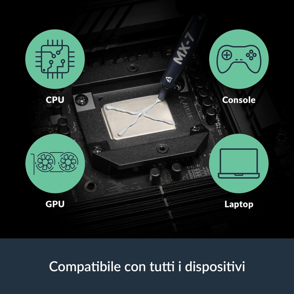 ARCTIC MX-7 (8 g) - Ultimate Performance Thermal Paste for CPUs, Consoles,...