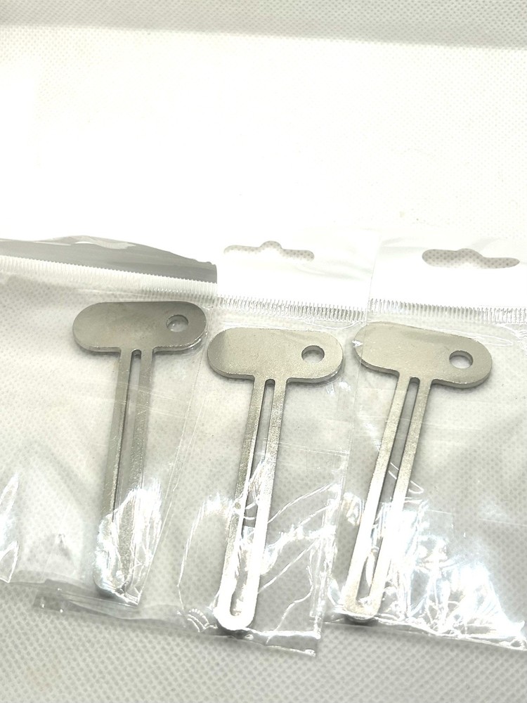 3 pcs Stainless Steel Toothpaste Squeezer /key