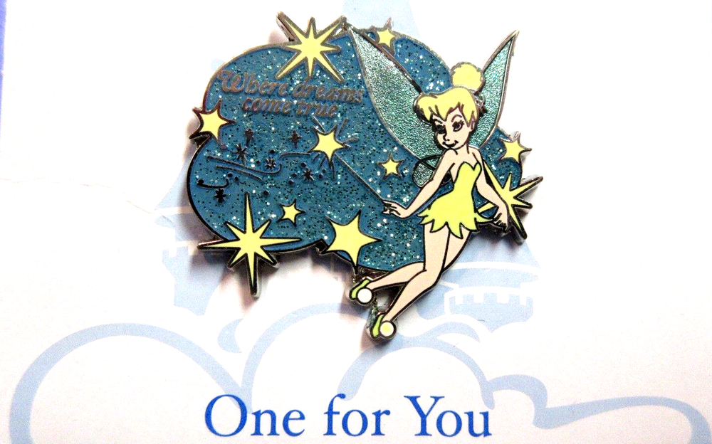 Walt Disney Tinker Bell / Where Dreams Come True / Exclusive Pixie Dust Pin