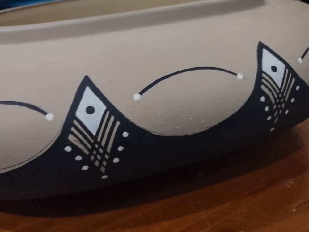 Native American Pottery Signed