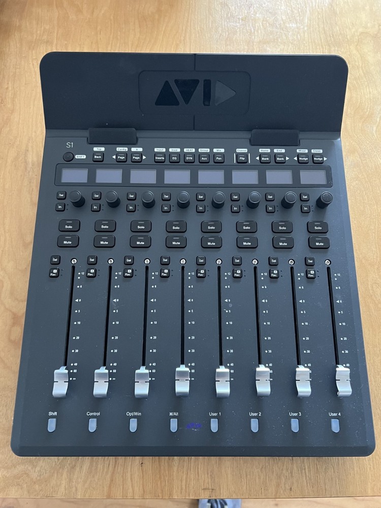 Avid S1 Professional Studio Control Surface - Compact, Integrated, Mixing System