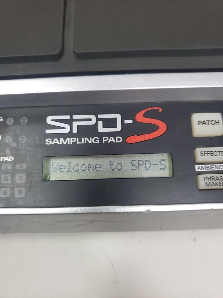 Roland SPD-S Sampling Percussion Multipad w/256 MB Memory Card, Tested/Works