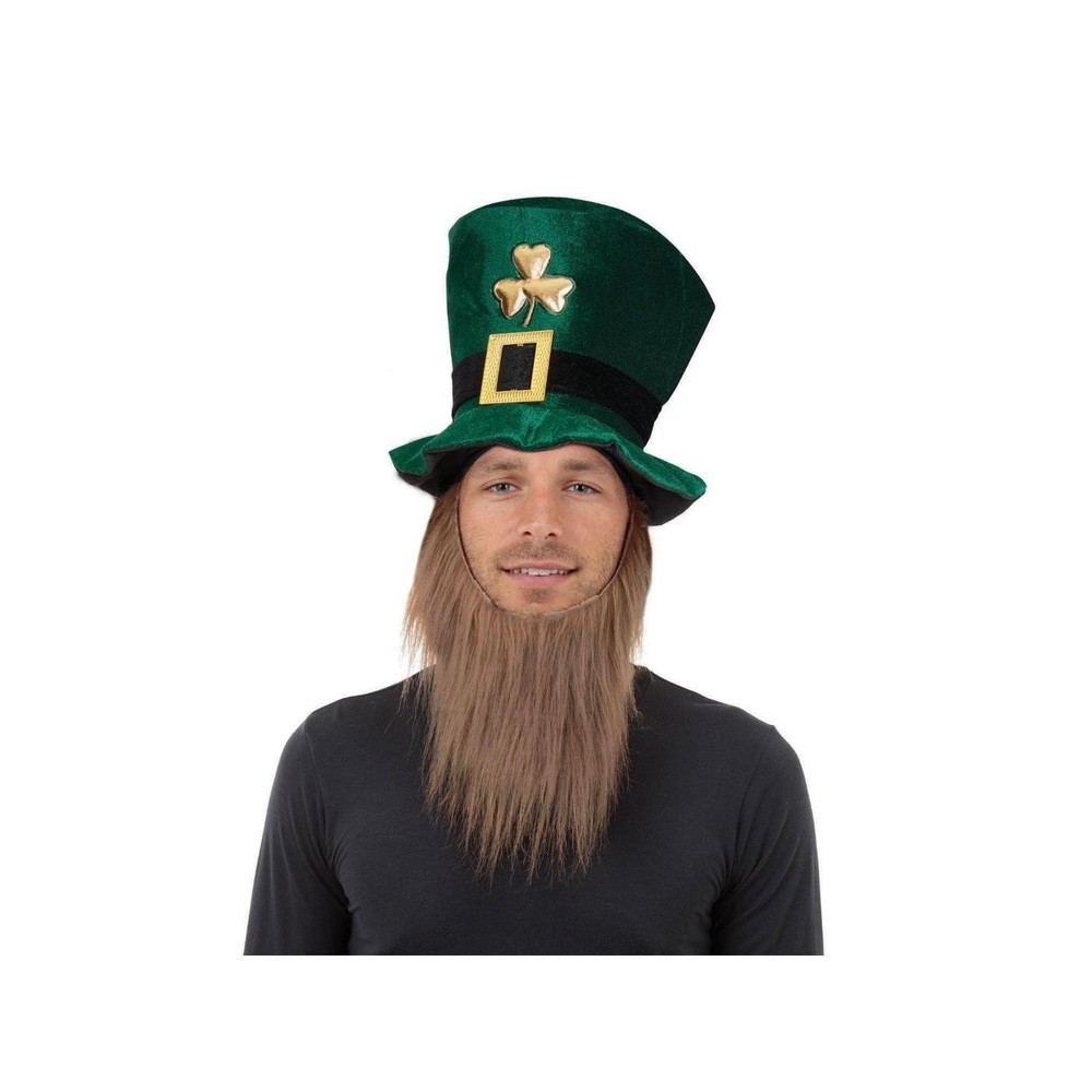 Rubies - Irish Hat & Beard - Men