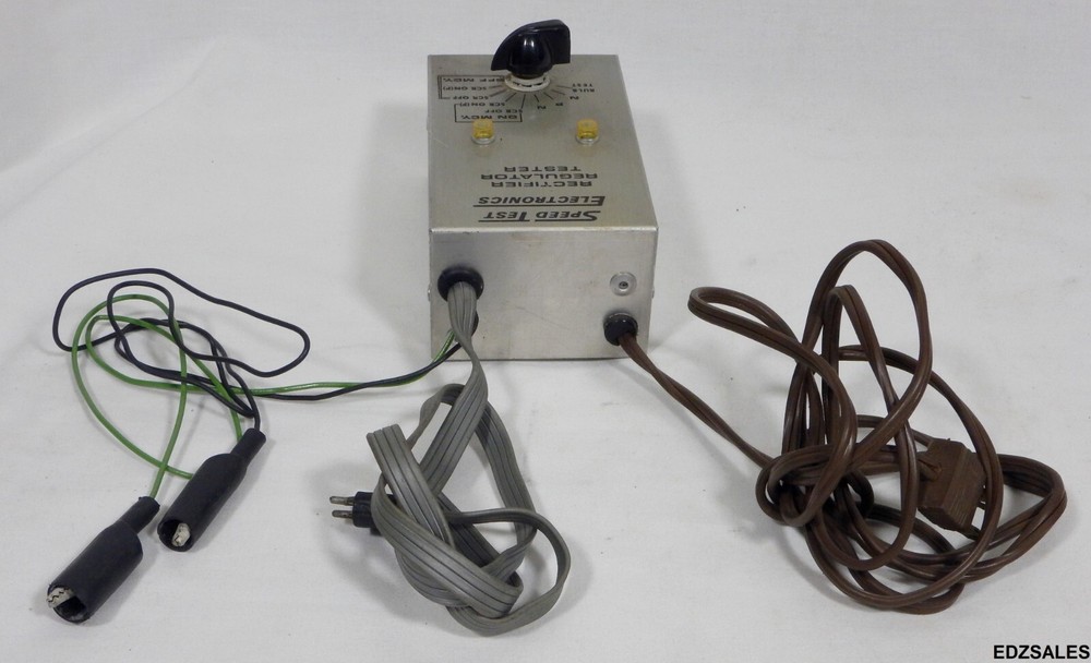 2 Speed Test Electronics Testers - Alternator / Rectifier Regulator Testing