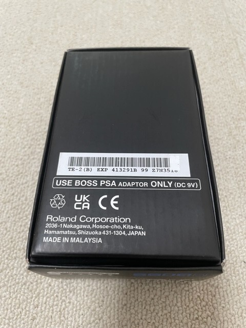 Boss TE-2 Tera Echo Compact Series MDP Multi-Dimensional Processing