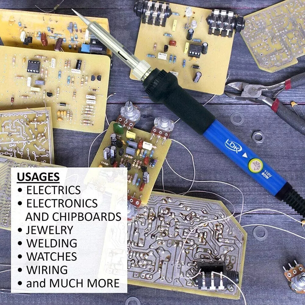 Precision Soldering Micro Pen Heavy Duty Kit Small Electrical Welding Tool