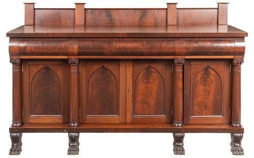 AMERICAN EMPIRE STYLE SIDEBOARD