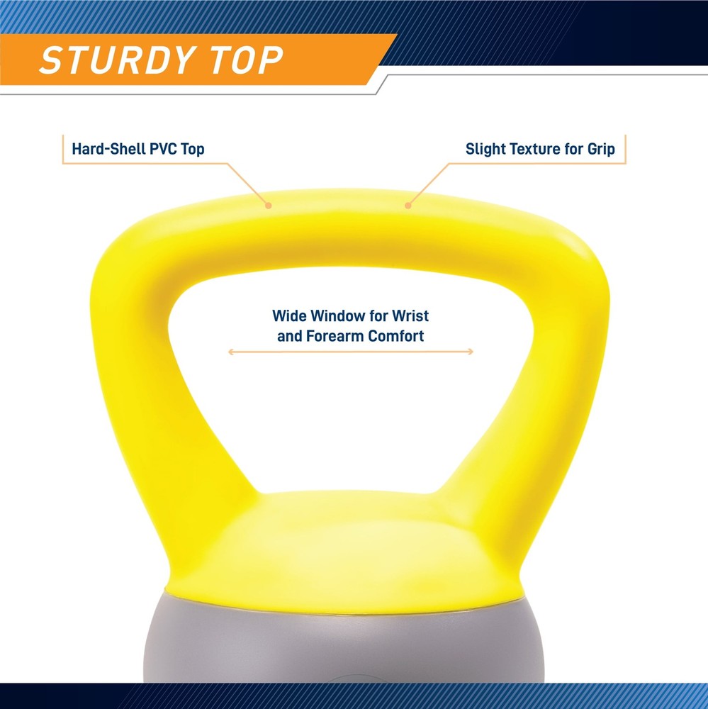 16 LB. Soft Kettlebell PRO-HL16L